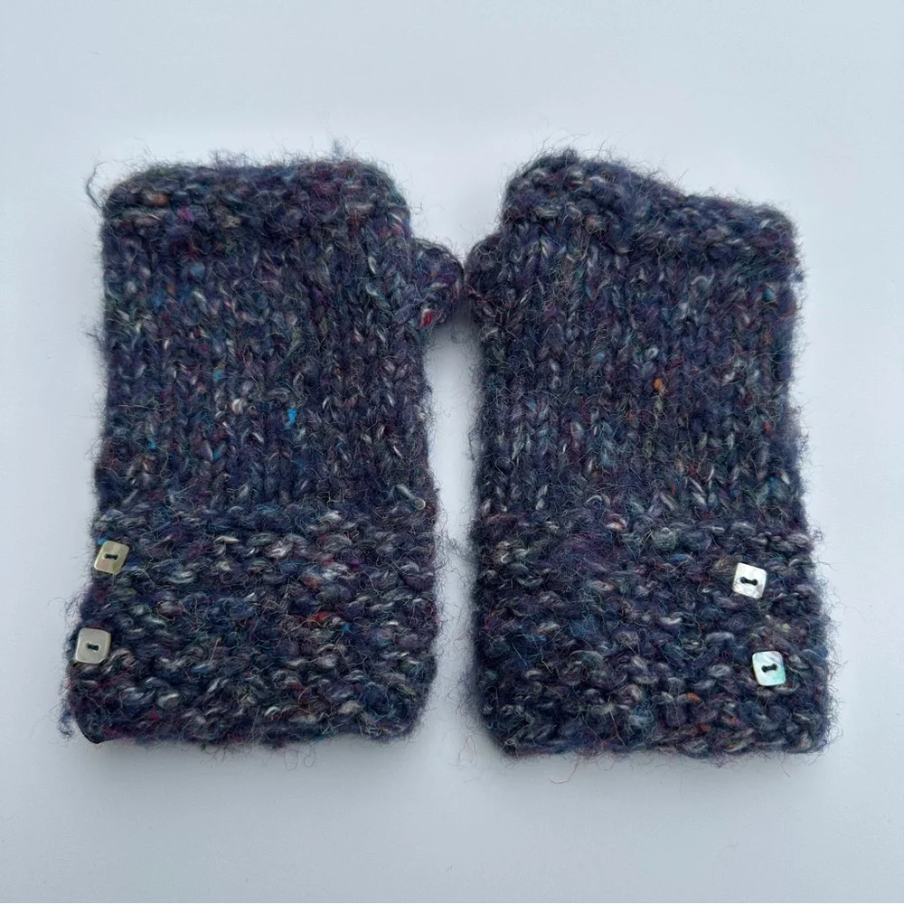 Pistil Knit Fingerless Gloves OS
